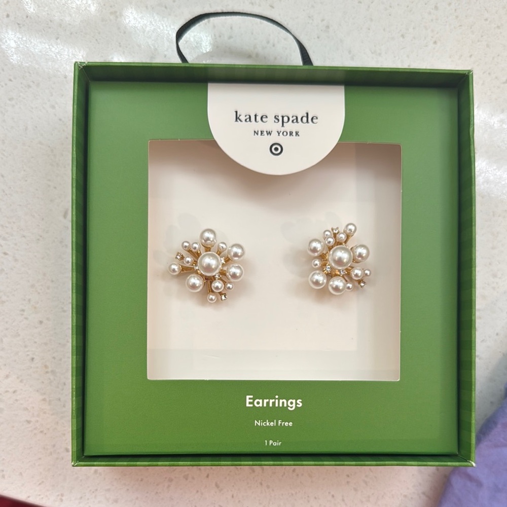 Kate Spade Pearl Cluster Earrings